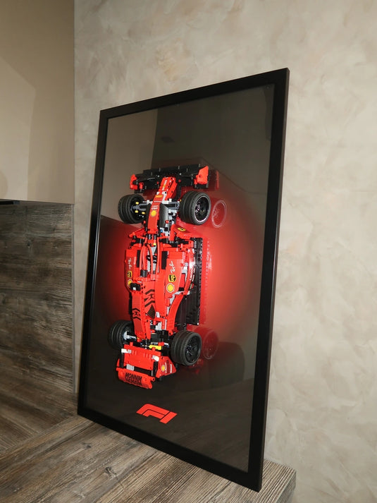 Картина з розібраним конструктором Ferrari SF 90