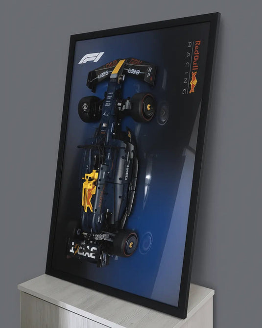 Картина з розібраним конструктором Red Bull Racing RB20 F1