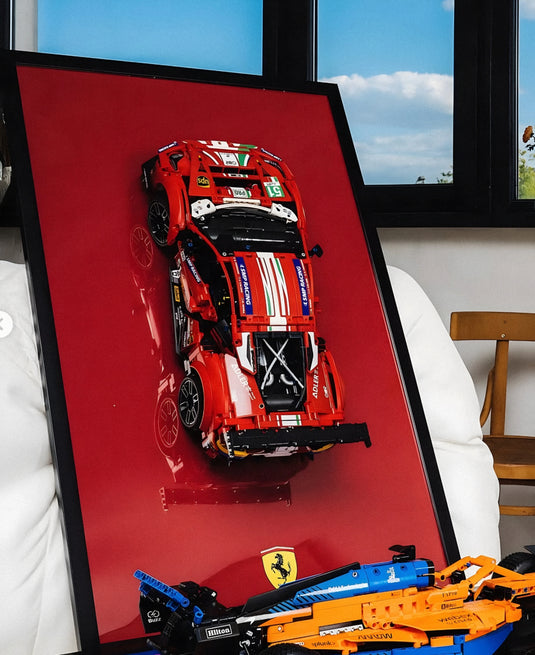 Картина з розібраним конструктором Ferrari GTE