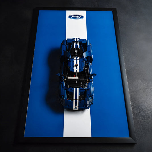 Картина з розібраним конструктором Ford GT 40