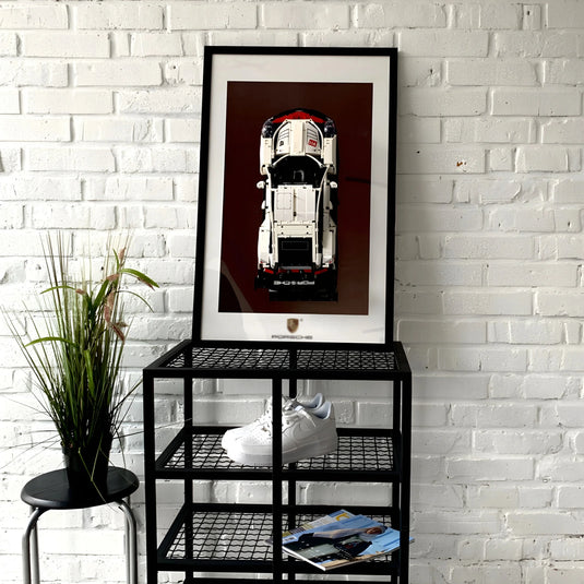 Картина з розібраним конструктором Porsche 911 RSR